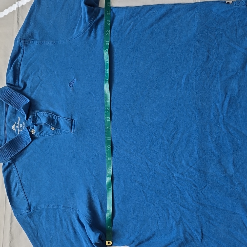 Tommy Bahama Vibrant Blue Polo Shirt - Picture 4 of 7